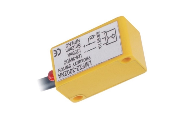 LMF22 Inductive Proximity Sensor Infrared , 2 Wire Proximity Switch Straight Connector CE
