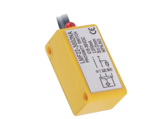 LMF22 Inductive Proximity Sensor Infrared , 2 Wire Proximity Switch Straight Connector CE