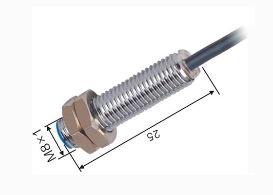 IP67 Explosion Proof Capacitance Proximity Sensor Low Voltage Nickel Plated / Brass