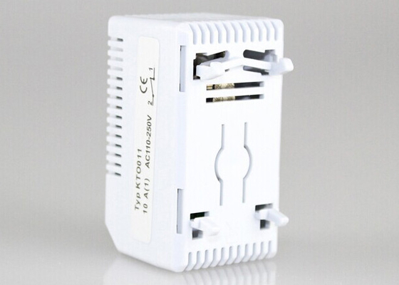 Din Rail Small Room Thermostat , Mechanical Thermostat Normal Closed KTO 011