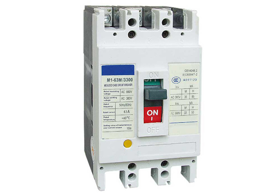 Custom Molded Case Low Voltage Circuit Breaker For Changing Motor Infrequent