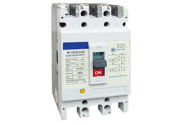Custom Molded Case Low Voltage Circuit Breaker For Changing Motor Infrequent