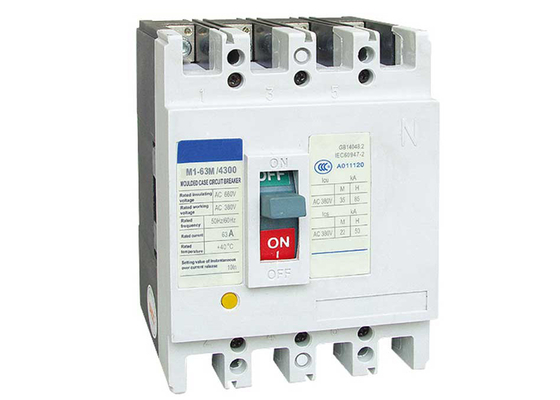 Custom Molded Case Low Voltage Circuit Breaker For Changing Motor Infrequent