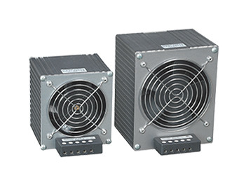 120-240V Compact Din Rail Portable Industrial Electric Fan Heaters Clip fixing IP20 Vertical