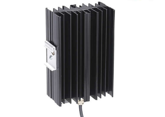 100Watt / 200Watt Black Industrial Electric Heaters Large Convection Surface IP65 230-240VAC/110-120VAC