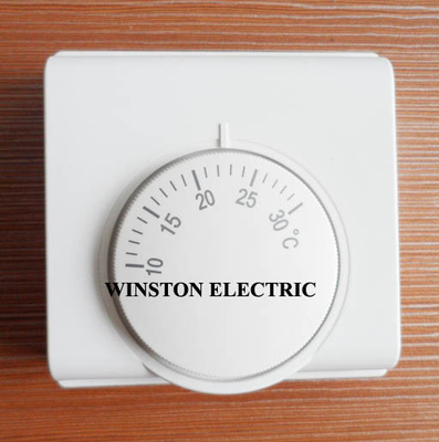 Plastic 10A Room Heating Thermostat Central For Air Conditioner Control CE