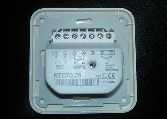 AC 220 Volt Room Temperature Thermostat 5W , NTC Thermostat 2 Position Controlled