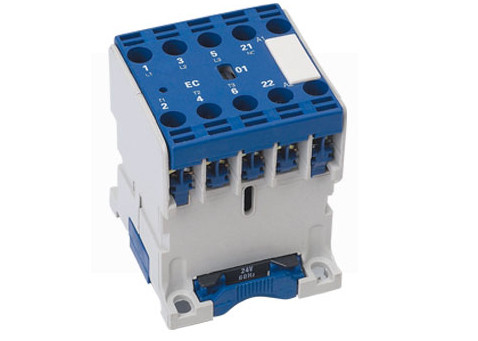Plastic 6A 9A Magnetic AC Contactor 380V , 3 Phase Contactor For Control Motor