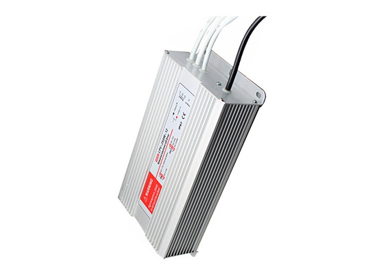 Aluminum 250W Switching Waterproof Power Supply Low Operation Temperature