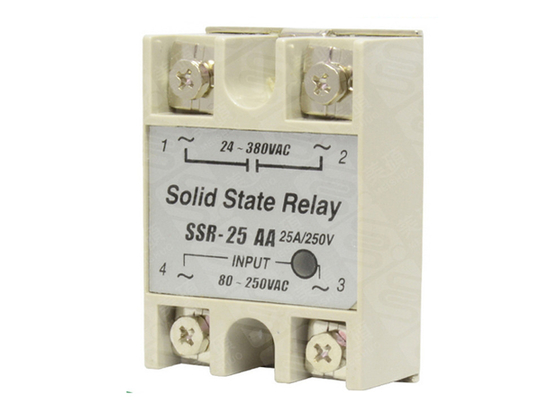 SSR- AA 132g Solid State Relay 2500VAC , Single Phase Relay Zero Current Turn Off