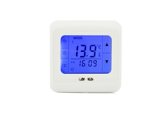 Digital Control Indoor Room Thermostat for Water Heating System 8.6cm * 8.6cm * 4.3cm