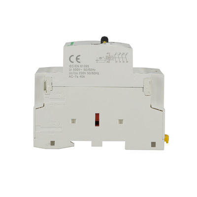 Contato 220V Electric 40A Manual 4P WCT Building AC Contactor / Power Contactor