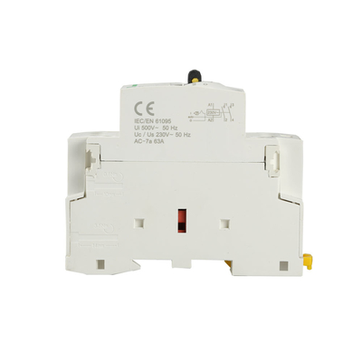 Modular Homes 2NO 24V Electrical 63A Manual 2 Pole Building Contactor / magnetic contactor